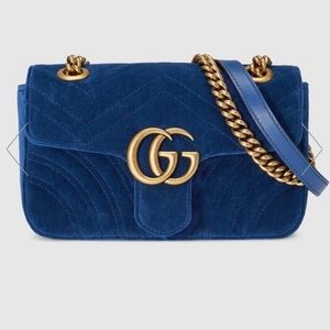 Gucci GG Marmont Mini Velvet Bag